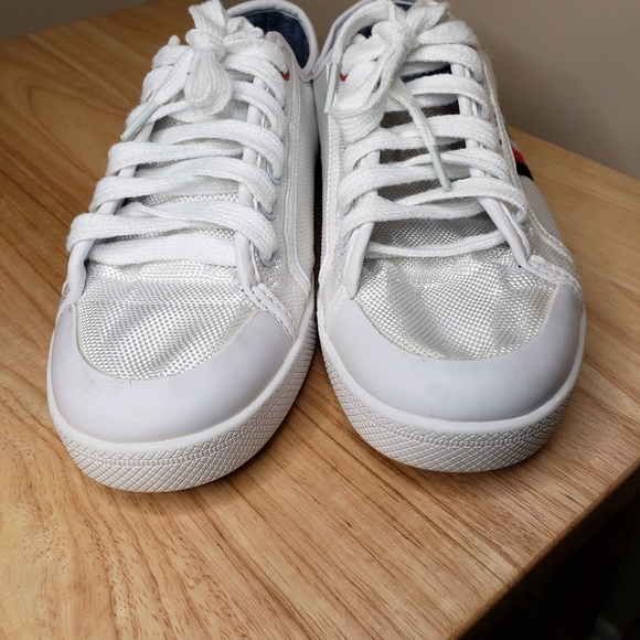 Tommy Hilfiger Canvas white Men's shoes. - Picture 3 of 8
